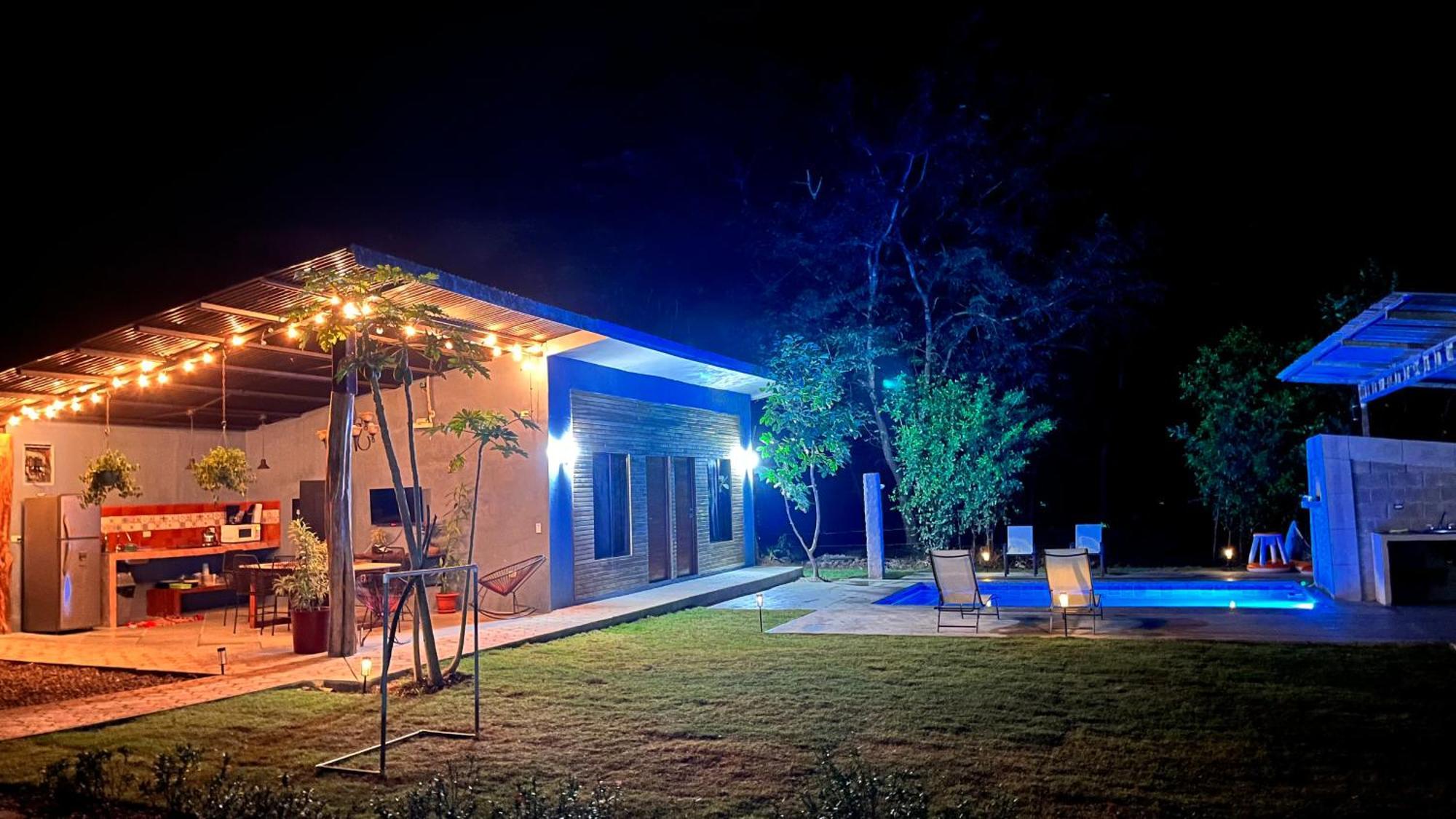 Apartamento El Guanacaste, Cerca Tamarindo Con Piscina سانتا كروز المظهر الخارجي الصورة
